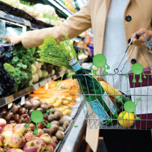 shopping for vegetables